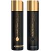 Professional Sebastian Sebastian Olio scuro professionale, shampoo leggero, 250 ml e balsamo 250 ml