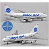 JC Wings 1/400 EW474S003 Pan Am Boeing 747SP "Clipper Young America 50th"