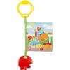 Playgro First Fun Stroller Book, Libro giocattolo Passeggino per neonati dalla nascita, Anello di dentizione, 0 m, regalo per la nascita
