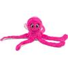 Best Pet Supplies OctoMutant - Giocattolo per cani in peluche increspato, per giochi interattivi, cuccioli e anziani, a forma di polpo colorato, imbottitura morbida per la testa, carino e coccoloso