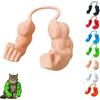 Generico Costume Di Halloween Per Gatti: Braccia Da Supereroe, Accessorio Cosplay Con Braccia Muscolose Stampate in 3D, Abito Leggero Da Appendere Al Collo Per Halloween, Accessori Cosplay (#D,S)