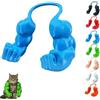 Generico Costume Di Halloween Per Gatti: Braccia Da Supereroe, Accessorio Cosplay Con Braccia Muscolose Stampate in 3D, Abito Leggero Da Appendere Al Collo Per Halloween, Accessori Cosplay (#F,S)