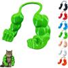 Generico Costume Di Halloween Per Gatti: Braccia Da Supereroe, Accessorio Cosplay Con Braccia Muscolose Stampate in 3D, Abito Leggero Da Appendere Al Collo Per Halloween, Accessori Cosplay (#E,S)