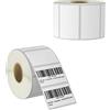 BETCKEY - 57mm x 32mm(2,25 in x 1,25 in) Perforated Etichette Termiche per Codice a Barre e Uso Multiplo Compatibile con stampanti Zebra e altre [2 Rotoli/2000 Etichette]