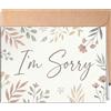 Greeting Cards for Everyone Biglietto di auguri con scritta I'm Sorry Apology - Thoughtful Im Sorry Card for Relationships and Friendships (lingua italiana non garantita) - Biglietto di auguri semplice e sincero per uomini e