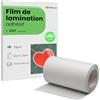StarMaker Rotolo 22cm x 50m A4, pellicola per laminazione a freddo opaca | Autoadesiva, protegge foto e adesivi, compatibile con plotter da taglio