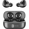Cellularline Wink Auricolari Cuffie Bluetooth 5.0 Stereo con Custodia di Ricarica Nero