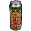 BLUECHOLON Salvadanaio a Forma di Lattina di Birra - Originale in Latta Con Coperchio - Utilizzabile Anche Come Portapenne (Verde)