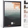 Bildershop-24 Cornice puzzle PRIO 33,5 x 48,5 cm, colore nero lucido, per circa 300 - 500 pezzi