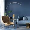 Lightbox LED lampada da terra ad arco | 1,7 m di altezza | lampada da terra