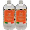 FEI FAN Ricarica Per Diffusore Di Fragranza Con Midollini. Disponibile In Varie Fragranze, Ognuna Pensata Per Adattarsi a Gusti Ed Ambienti Differenti 500ml (RIBES NERO E MANDARINO, 2 Ricariche)