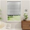 Generic 25mm Oscurante Tenda Veneziane da Interno 45 62 68 90 20 94 120 165cm Veneziana in Alluminio per Finestre Verandato Soggiorno Bagno Kit di montaggio incluso(Silver gray)