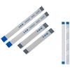 GROWWISH 10 PZ Cavo Piatto Flessibile FFC FPC AWM 20624 80C 60 V VW-1 100/150/200mm 0.5 MM 1.0 MM 4/6/8/10/12/14/16/18/20/24/26/30/40/50/ 60 pin-200 mm, 0,5 mm, 10P, tipo A