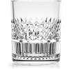 H&H Set 6 Bicchieri Acqua Beverly in Vetro Lavorato 31 cl - Eleganti e Resistenti - Lavabili in Lavastoviglie - Design Raffinato per Uso Quotidiano o Occasioni Speciali