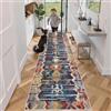Cevgubn Tappeti Runner Passatoia Cucina Antiscivolo Lavabile 60 x 500 cm Zerbino per Ingresso Tappeto Corridoio Lungo per Sala da Pranzo, Lavanderia, Salotto, Camera da Letto