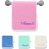 XNBTIM Asciugamani Personalizzati con Nome, Telo Doccia Personalizzato Ricamato, Asciugamano da Bagno Morbido e Assorbente, Set Asciugamani con Iniziali, Idea Regalo Personalizzata per Donna Uomo Famiglia