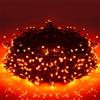 Epesl Luci Halloween per Interni ed Esterni 25m 220 LEDs, Funzione di Memoria con 8 Modalità End-to-End Estensibile Autunno Stringa Luci Decorazione per Alberi Domestici Festa di Nozze - Arancione