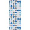 vidaXL Rolgordijn voor douche 120x240 cm cirkel