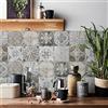 通用 24 adesivi per piastrelle per cucina e bagno, stile vintage