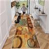 Cevgubn Tappeti Runner Passatoia Cucina Antiscivolo Lavabile 50 x 180 cm Zerbino per Ingresso Tappeto Corridoio Lungo per Sala da Pranzo, Lavanderia, Salotto, Camera da Letto