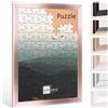 Bildershop-24 Cornice puzzle PRIO 33,5 x 48,5 cm, oro rosa per circa 300-500 pezzi