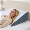 Kohentact Cuscino a Cuneo Ergonomico per Reflusso Gastroesofageo, Anti-Rullo & Mal di Schiena, Cuscino Triangolare in Memory Foam con Fodera Jacquard Lavabile, Supporto Inclinato per Post-Operatorio