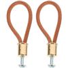 Gadpiparty Set di 2 maniglie per cassetti in corda rustica, maniglie ergonomiche per cassettiere, armadi, mobili da casa, facile installazione, 6,50 x 1,50 x 1,20 cm