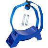 WHAMVOX Supporto per Bombola di Gas da Parete in Acciaio Robusto, Gancio Porta Bombola per Serbatoio di Azoto e Propano, Set con Viti per Installazione Semplice in Laboratori e Fabbriche