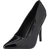 Gizelle Pointy Court Shoes, Scarpette Donna, Nero (Black Patent), 45 EU