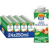 ISOLA BIO Riso Nocciola Mini Biologica 24x250ml | Bevanda vegetale, senza glutine, senza zuccheri aggiunti, formato mini, pratico e facile da bere, 100% naturale, bio, vegan