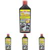 Ma-Fra MAFRA, SuperMAFRAsol, Sgrassante Industriale Intensivo, Formula Concentrata Altamente Diluibile, Elimina Tracce di Sporco e Incrostazioni da Ogni Superficie, Formato da 900 ML (Confezione da 4)