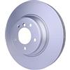 HELLA 8DD 355 113-531 Discofreno, 54553PRO, rivestito