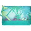 Me-Fui Maxi Pochette Tropicale, 100% Poliestere, Chiusura a Cerniera, 32 x 8 x 24 cm, MA26-SW0005