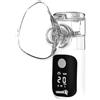 USEEK Nebulizzatore Portatile Mesh, Ricaricabile USB, Silenzioso ≤20 dB, Display LED, 3 Velocità, Adulti e Bambini