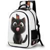 WECECE Zaino per ragazzi Cheetah Design zaino per la scuola 1° fino a 5° classe, zaino per la scuola per bambini con animale, borsa per la scuola e i viaggi, Style-10, Einheitsgröße, Artigiano