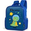 NoBoringSuitcases.com NoBoringSuitcases© Zaino Per Bambini Da Viaggio Blu Piccolo Zainetto | 8L - Bambino Backpack Zaini Scolastici Ragazzi In Età Prescolare Colorato School Bag