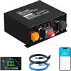 Mjbsan Batteria LiFePO4 da 320 Ah, 12 V, 4096 Wh, al litio, certificato ECE R10, BMS da 250 A, protezione a bassa temperatura, 12000 cicli e durata di 10 anni, per roulotte, a energia solare