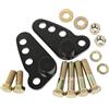 XMT-MOTO - Kit di Abbassamento Posteriore Regolabile 1-3 cm per Harley Davidson Touring Bikes/Street Glide/Electra Glide/Ultra/Road King Con Sella Rigida