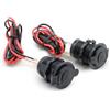 Suolron 2 Confezione Da Prese Accendisigari Impermeabili 12V/24V DC Precablate Con Fusibile Universali Con Cavo Da 60 Cm Per Auto Moto Barca E Camper