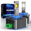 BEAMFLY Lampadina LED D3S, 130W 40000LM Lampadine per Auto