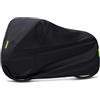 DRYUSFD Teli Moto per Benelli Leoncino 800/500, Sole Telo Antipolvere Motociclo Coprimoto Strisce Riflettenti Protezione Esterni Scooter Componenti Accessori,Black-XXXL