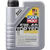 LIQUI MOLY Olio motore Top Tec 5W-40 Olio sintetico 1 L Compatibilità con RENAULT Clio 3 Hatchback BR0/1, CR0/1 Clio 2 BB0/1/2, CB0/1/2 Clio 4 Hatchback BH, PEUGEOT 206 2 volumi/Coda spiovente 2A/C