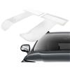 Generic Adesivo Porta Parabrezza, 2 Pezzi Porta Cartelli Porta Parcheggio Disabili, Clip Per Biglietti Parabrezza Auto, Porta Cartelli Per Parcheggio Disabili, Cartella Trasparente Per Biglietti Fattura Per P