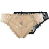 Sans Complexe - Arum - Confezione da 2 Slip - Pizzo e Microfibra - Donna - Nero + Beige - M