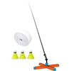 Generico Badminton Trainer Foldable, Portable Self-Exercise Practice Tool