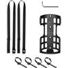 idqwsswt Portapacchi Anteriore ergonomico per Bicicletta con Cinghie di