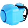 Hemobllo Campanello per Bicicletta Elettrico Blu in Plastica Resistente alle Intemperie Suono Forte e Nitido, Accessorio Versatile per Manubrio Mountain Bike e Bici da Strada