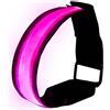 Générique Bracciale LED ricaricabile anti-incidente impermeabile 7 colori