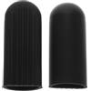 CIYODO Copertura Protettiva per Cavalletto per Monopattino Elettrico, Silicone Antiscivolo, Nero, 2 Pezzi, per Parcheggio e Protezione Completa
