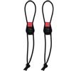 MeevrgR Canna da pesca con cinghia elastica per guinzaglio, 20 cm, confezione da 4